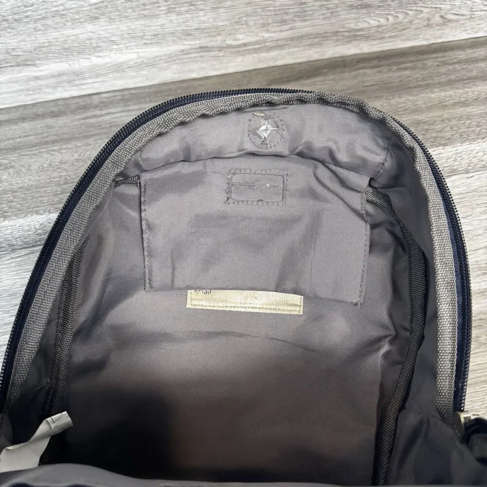 Pottery Barn Kids Mackenzie Navy Blue Skateboard Camo Backpack Small Embroidered